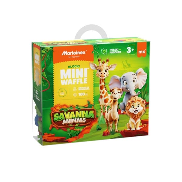 Minivåffla 100 el Djur Savannah