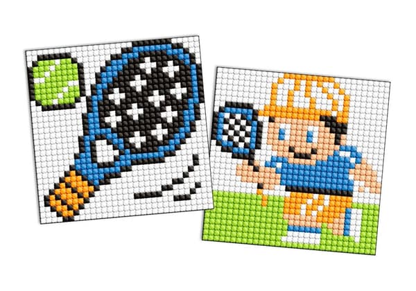 Timanttimosaiikkitarra lapsille - Urheilutennis