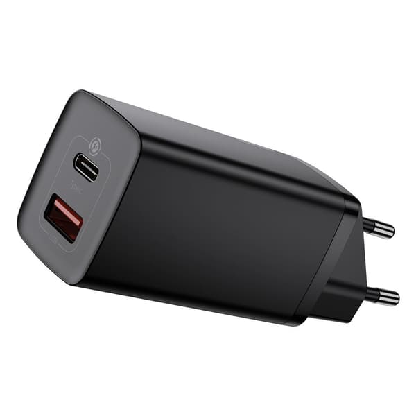 GaN2 Pro USB Hurtigoplader USB-C QC PD 65W Sort