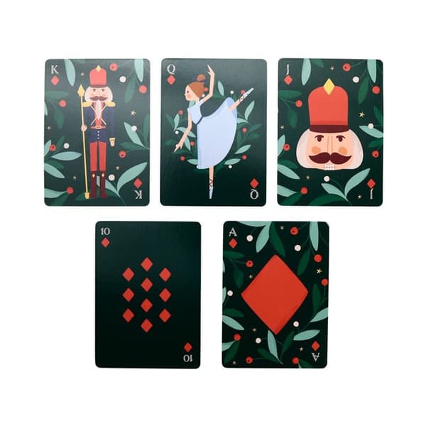 PKXPCARD14 Jule bedstefar spillekort