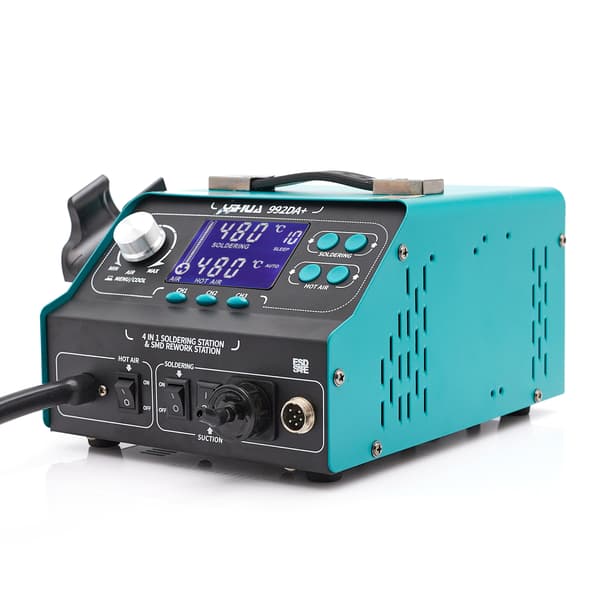 Yihua 992DA+ lödstationsset + varmluftshållare