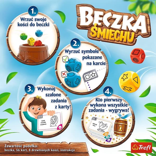 Trefl brädspel Barrel of Laughs