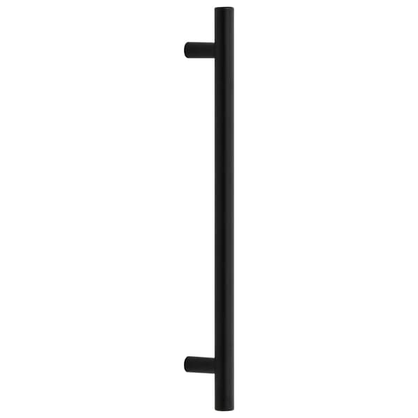 vidaXL skabsgreb 5 stk. sort 192 mm rustfrit stål