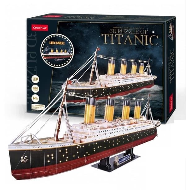 Titanic LED 3D-palapeli