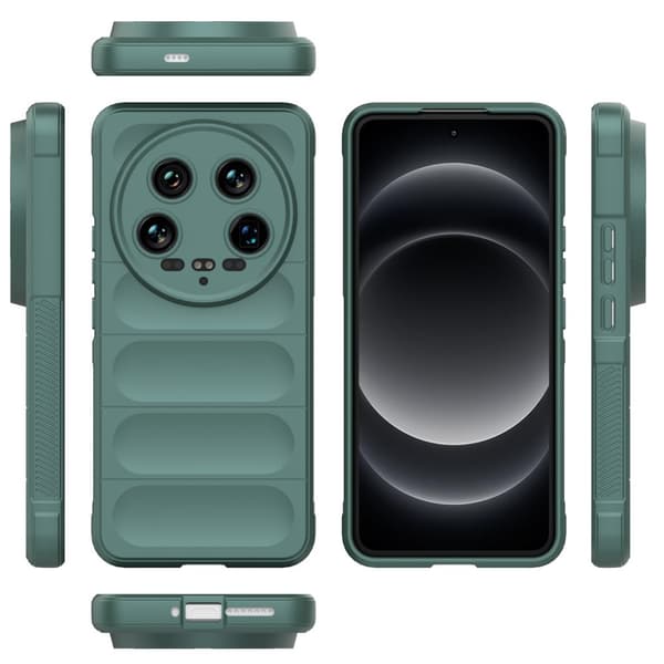 Xiaomi 14 Ultra Gaming Stødsikkert Etui, Grøn