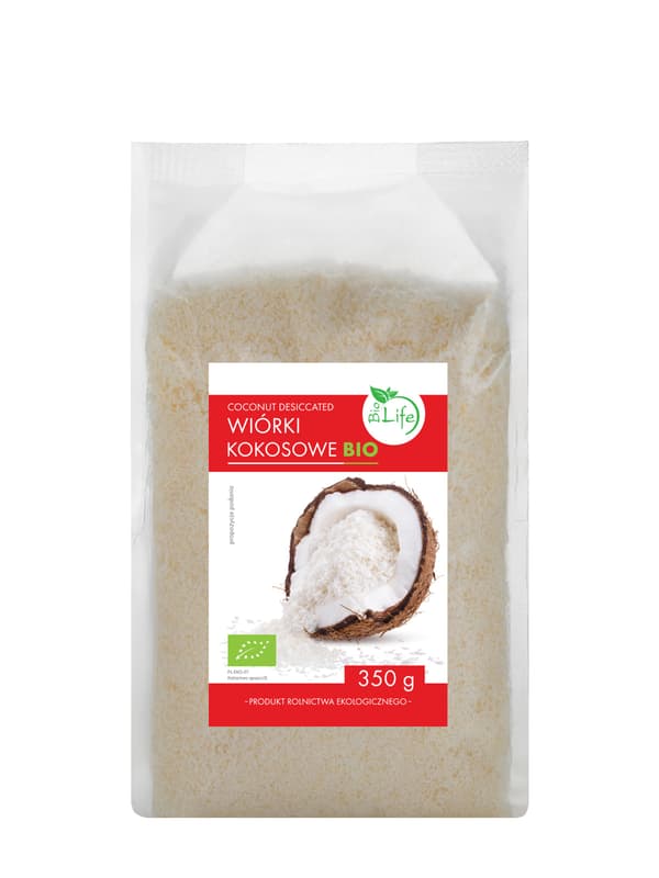 Ekologiska kokosflingor 350 g