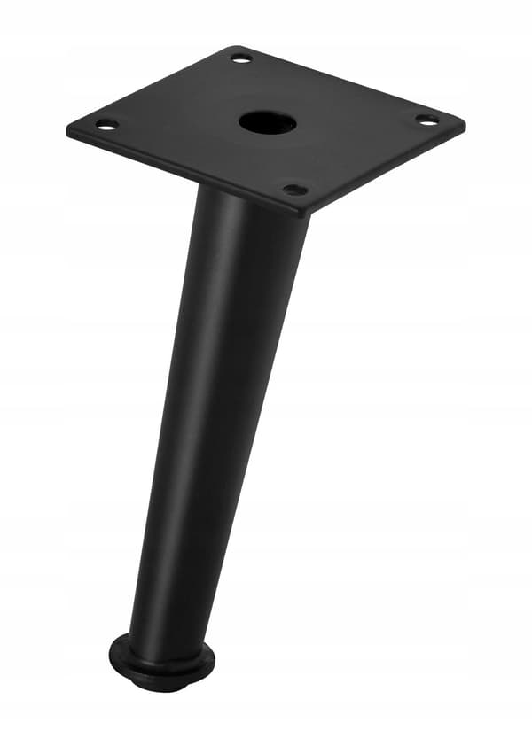 Møbelben til sovesofa sort MAT loft H120 holdbar SL021