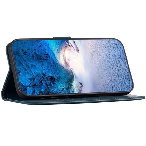 Flip-etui til Samsung Galaxy A55 5G, BINFEN pung, grøn