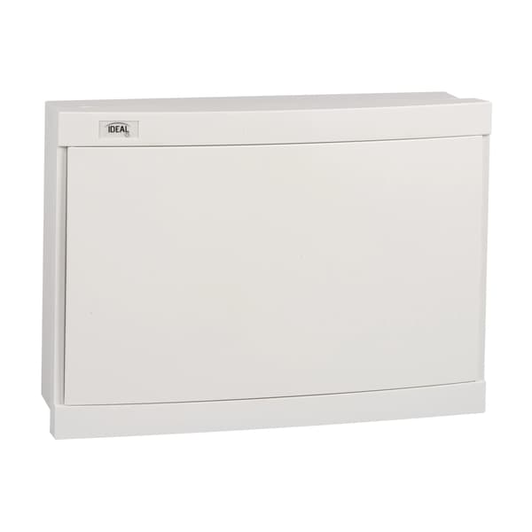 Infälld modulär fördelningscentral KDB-F36P 2x18 moduler 650°C Idealvit