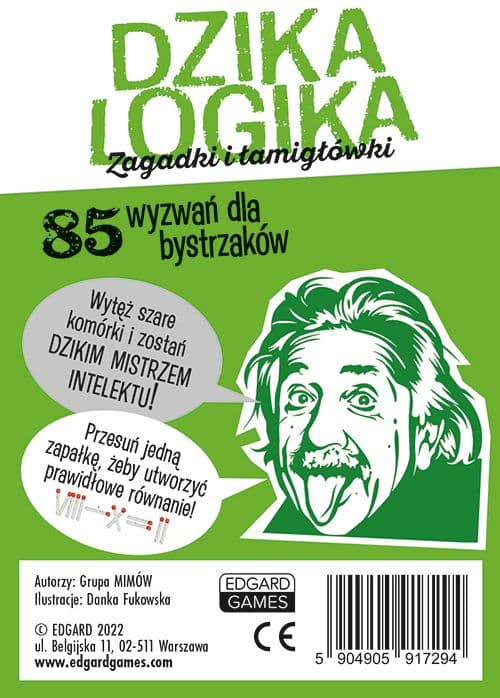 Vild logik. Gåder og gåder. Brætspil. EDGARD