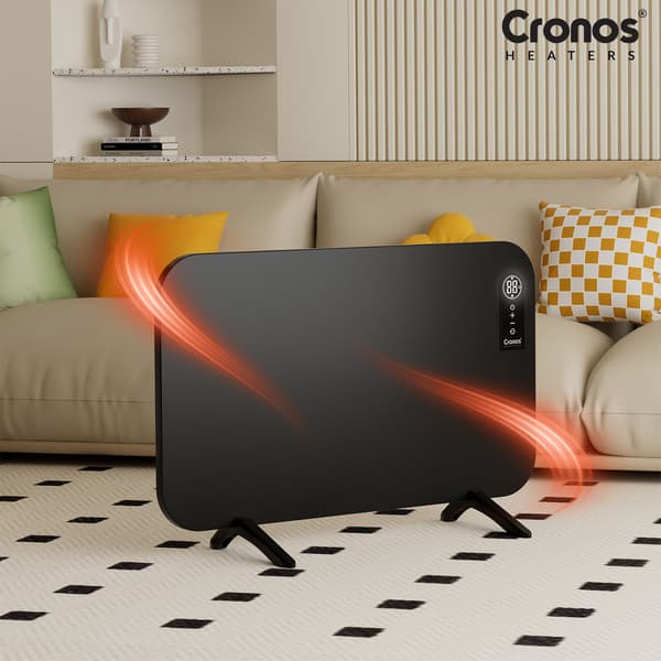 Cronos MT750TWP Fuld sort IR-varmepanel