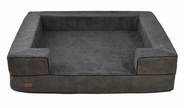 Rex ortopædisk sofa grafit L - 85 x 70 x 20 cm