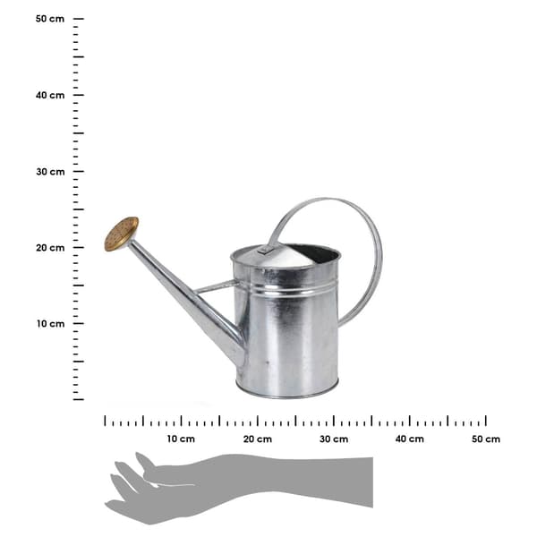 Vattenkanna i galvaniserad metall 1,9 l
