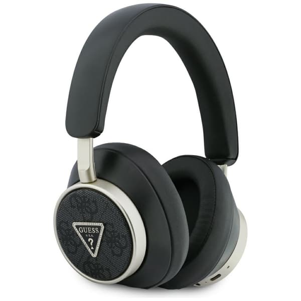 Guess 4G Triangle Logo Bluetooth ENC Over-Ear Hovedtelefoner Sort