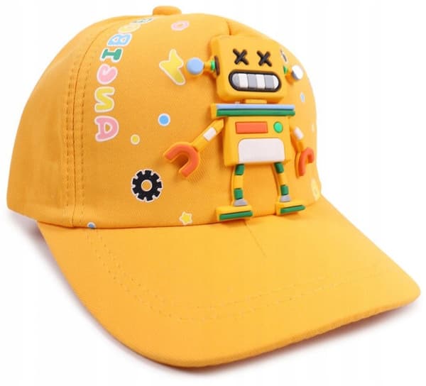 ROBOT 3D BASEBALL CAP GUL YO! 50/54 0,31 £