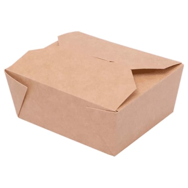 Lounasrasia 1600ml 20x14x6.5cm kraft 50kpl