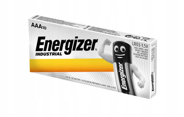 BATTERI (LR03) ENERGIZER INDUSTRIEL ENERGI-AAA (10)