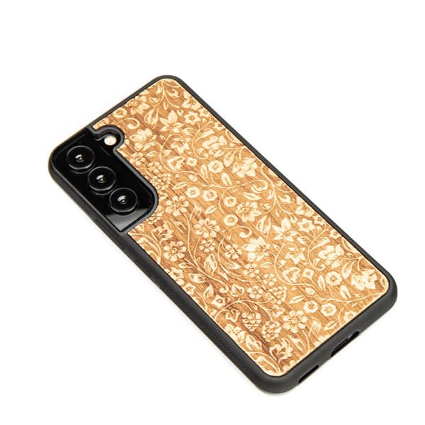 Træcover til Samsung Galaxy S22 VILDE BLOMSTER ANIEGRE