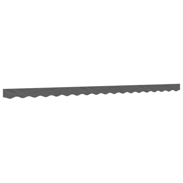 vidaXL markisekappe, antracit striber, 4,5 m