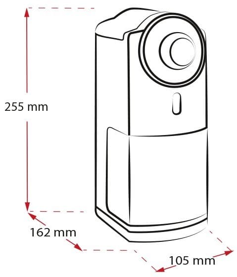 Melitta Molino automatisk kaffekværn sort