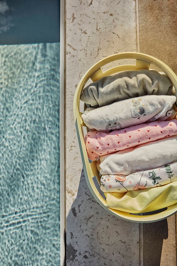 Elodie Details - Kylpyponcho - Mineraalinvihreä