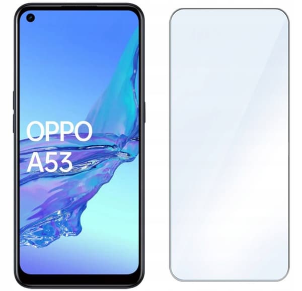 3x Härdat glas för Oppo A53 9H | 3-pack