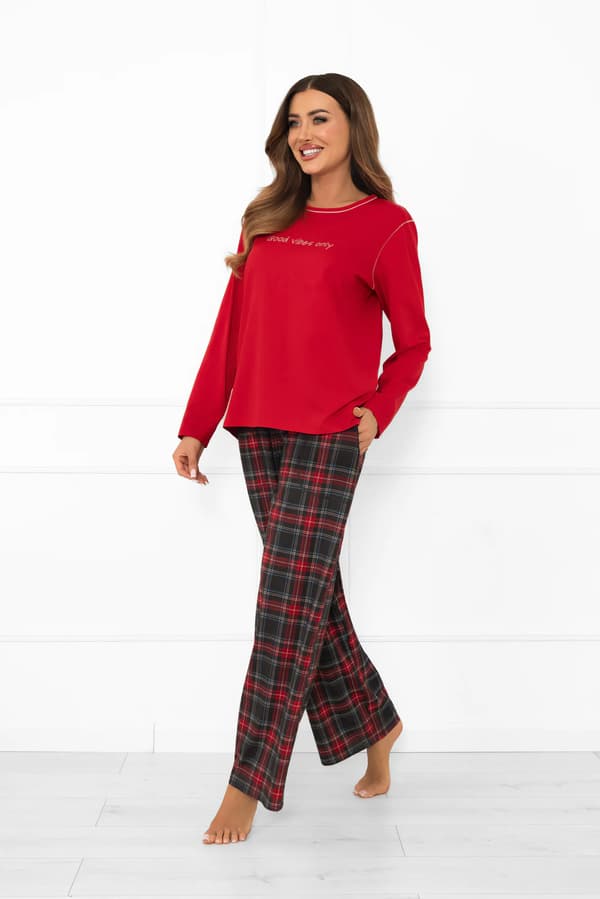 Dampyjamas, långärmad, långbyxor, Rozana L