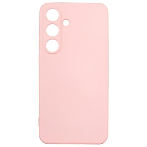 Beline Silikone Etui til Galaxy S25, Rosaguld