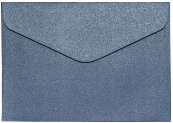 KUVERT C6 PERLEBLÅ MARINEBLÅ 150G/M2 (10) 3733