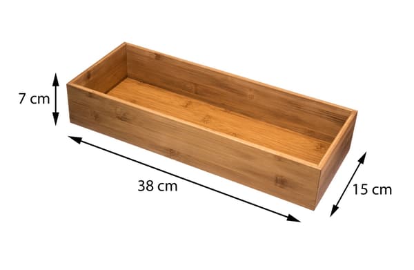 Køkkentilbehørskasse 15x38 cm