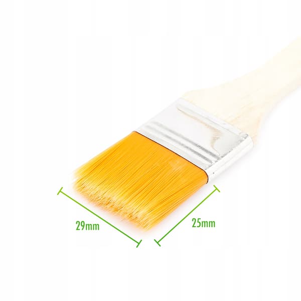Blød ESD-træbørste 14 cm / børster 29 x 25 mm