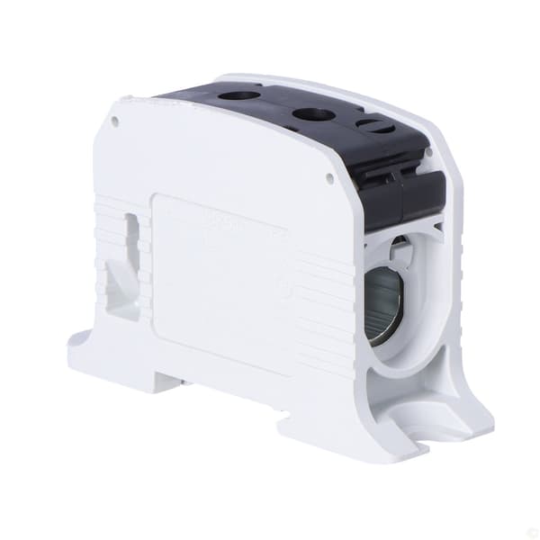 Gevindskinneforbindelse simblok STB 95 - Al/Cu, 87510, sort
