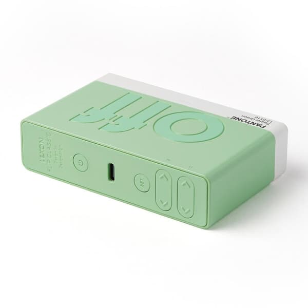 Lexon Flip Classic X Dubbelsidig Väckarklocka, Pantone Mint