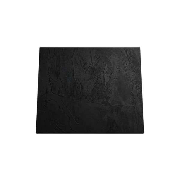 Kompakt HPL bordplade 68x68 cm - Sort (0190SL)