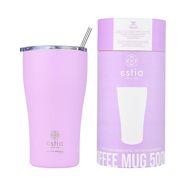 500 ml lavendel lilla termokrus
