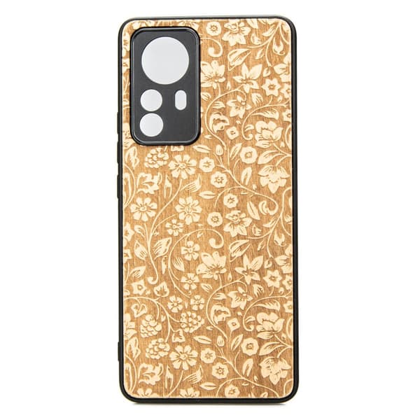 Xiaomi 12 Pro Træetui VILDE BLOMSTER ANIEGRE