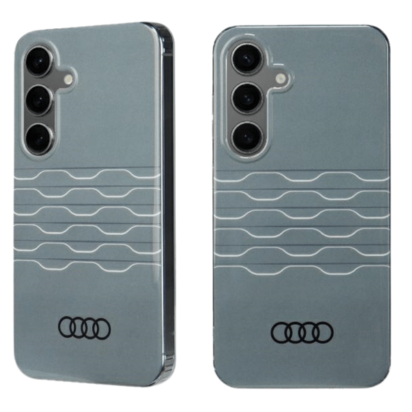 Audi IML Geometrisk Mønster Etui til Galaxy S24, Grå