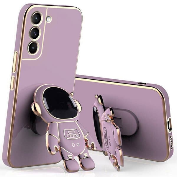Samsung Galaxy S21 FE Astronaut-cover, lilla