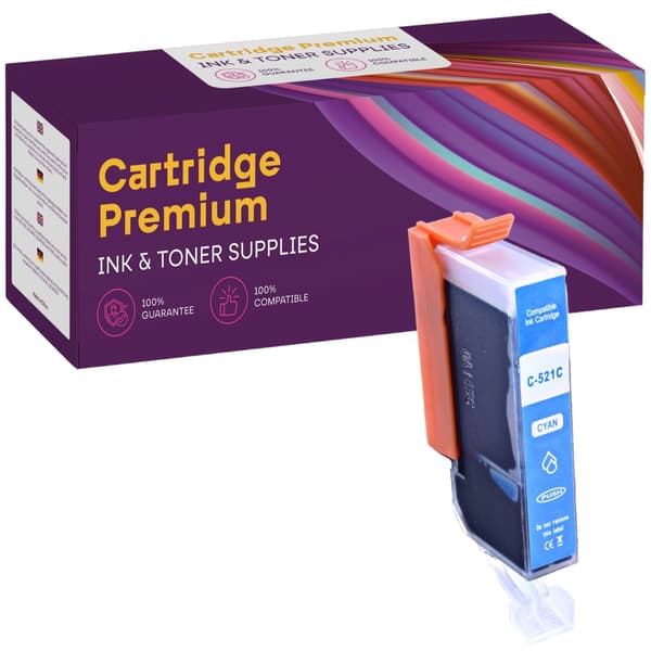 Muste Canon C521XL C GP -laitteeseen