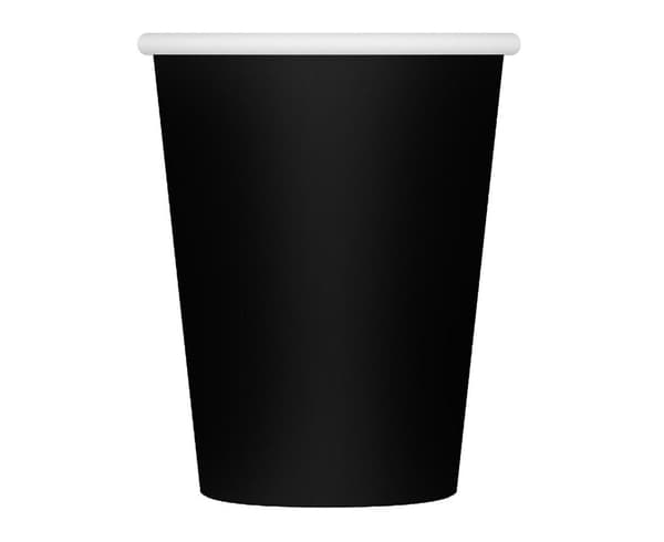 Sorte papkrus 250ml 6 stk.