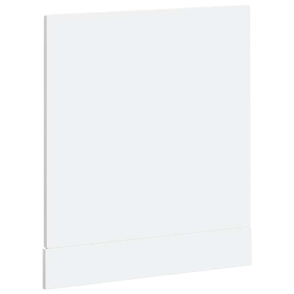 vidaXL Diskmaskinspanel Porto vit 60x1,5x67 cm