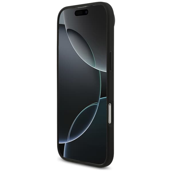 Guess Grained Big 4G & Classic Logo cover til iPhone Air, sort