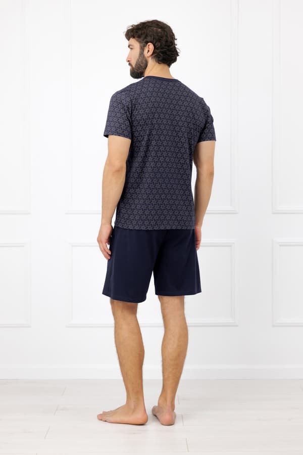 Ricardo herrpyjamas kortärmad, korta byxor L