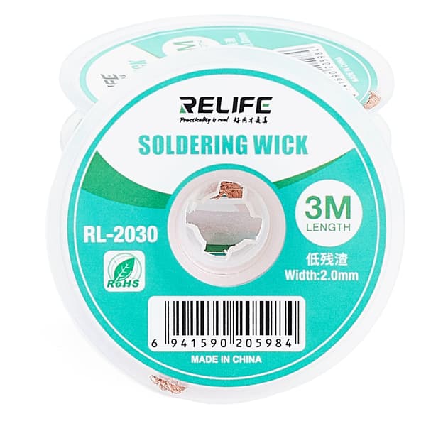 RELIFE 2 mm tinlodning fletning
