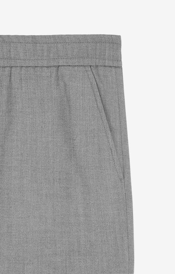 Chinos med smal passform och ull 36/34