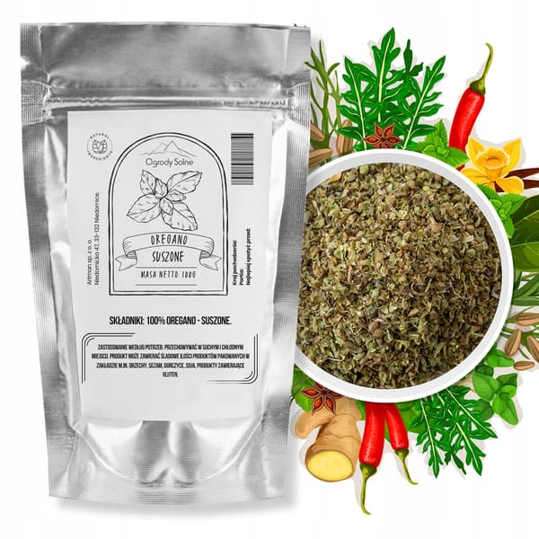 OREGANO KRYDDERI tørret aromatisk - 100 g