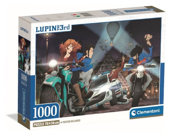 1000-bitars pussel. Kompakt Lupin 2 III
