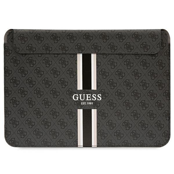 Guess ærme GUCS16P4RPSK 16" sort/sort 4G trykte striber
