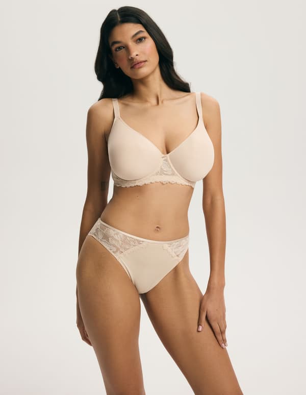 Evona Henderson Vadderad BH | Beige 70E
