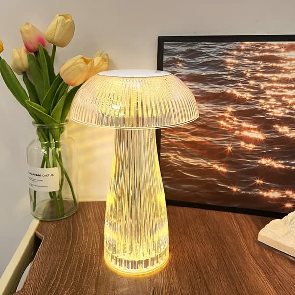 svampformad LED-bordslampa
